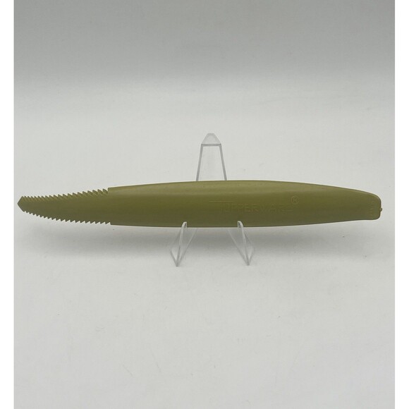 Tupperware Grapefruit Knife Lettuce Corer Kitchen Gadget Avacado Green #855-21 - Picture 2 of 3